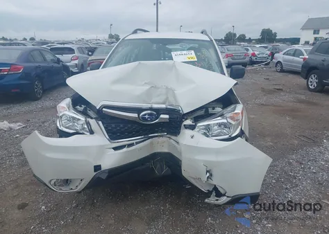 2016 Subaru Forester 2.5I из США, поврежденный, VIN JF2SJABC6GH519909